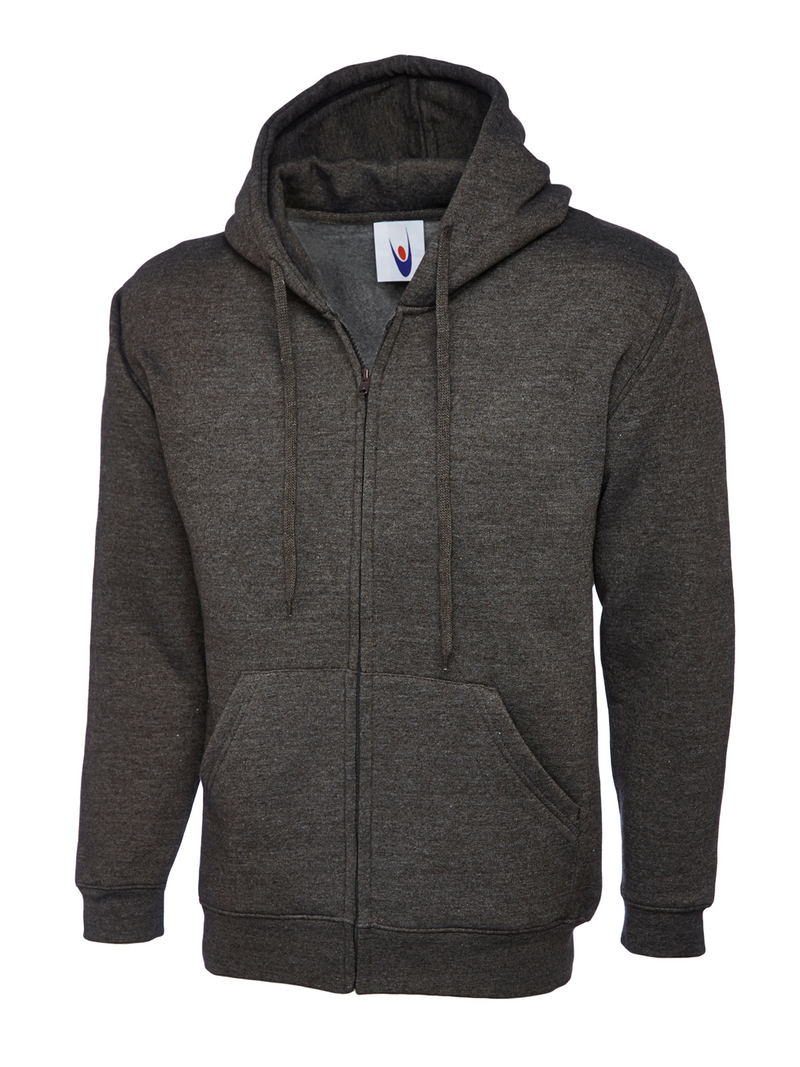 Adults Classic Full Zip Hooded Sweatshirt