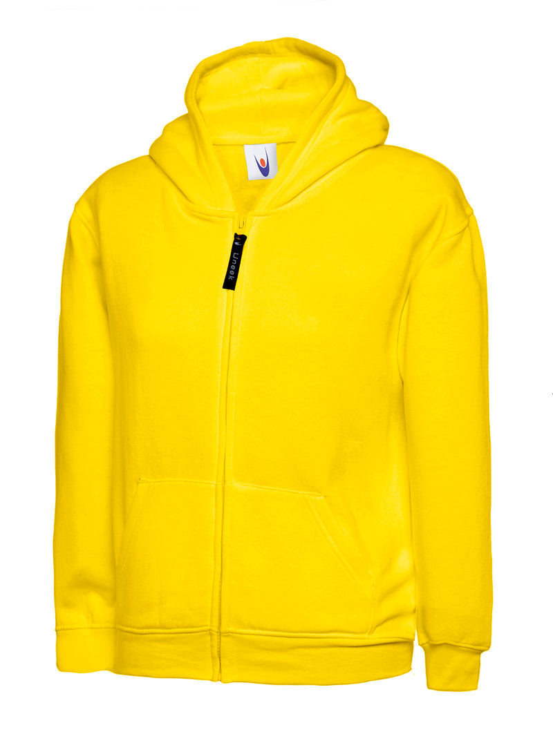 Childrens Classic Full Zip Hooded Sweatshirt